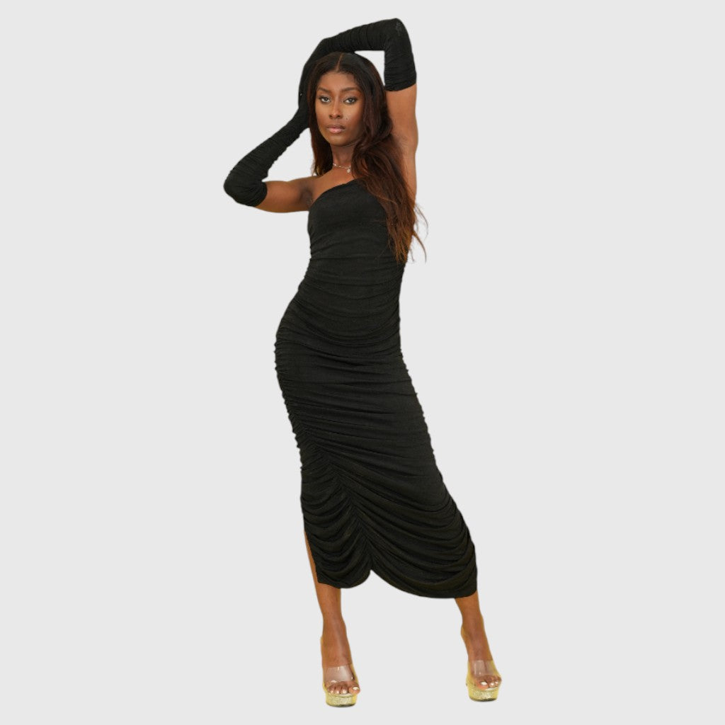 Bridgeton Balck Glove Dress